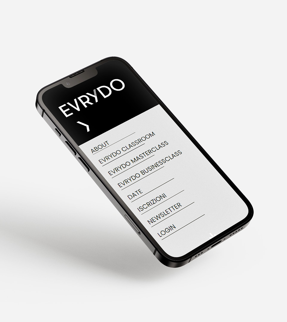 Sito web mobile - EVRYDO