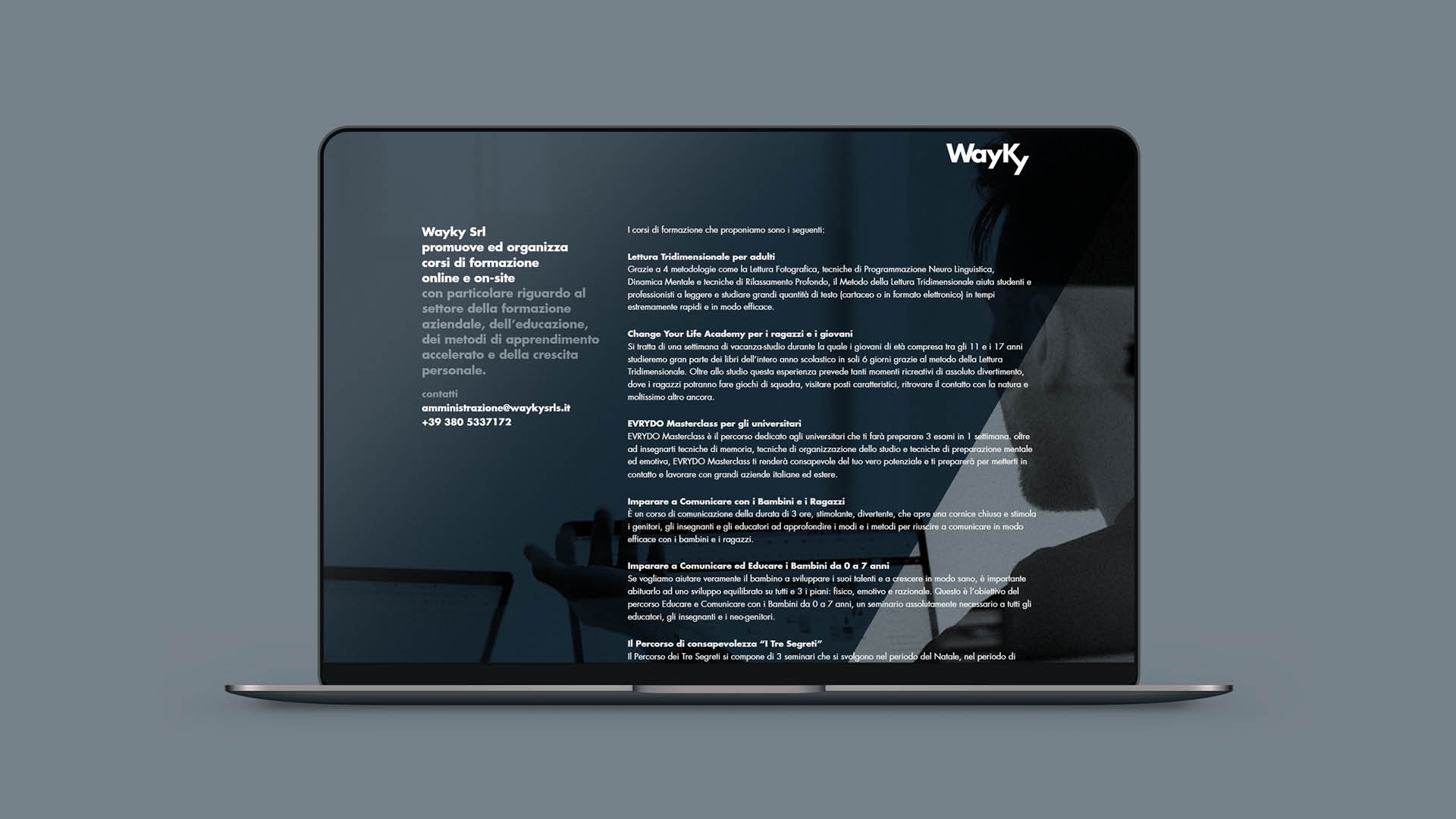 Sito web - Wayky Srl