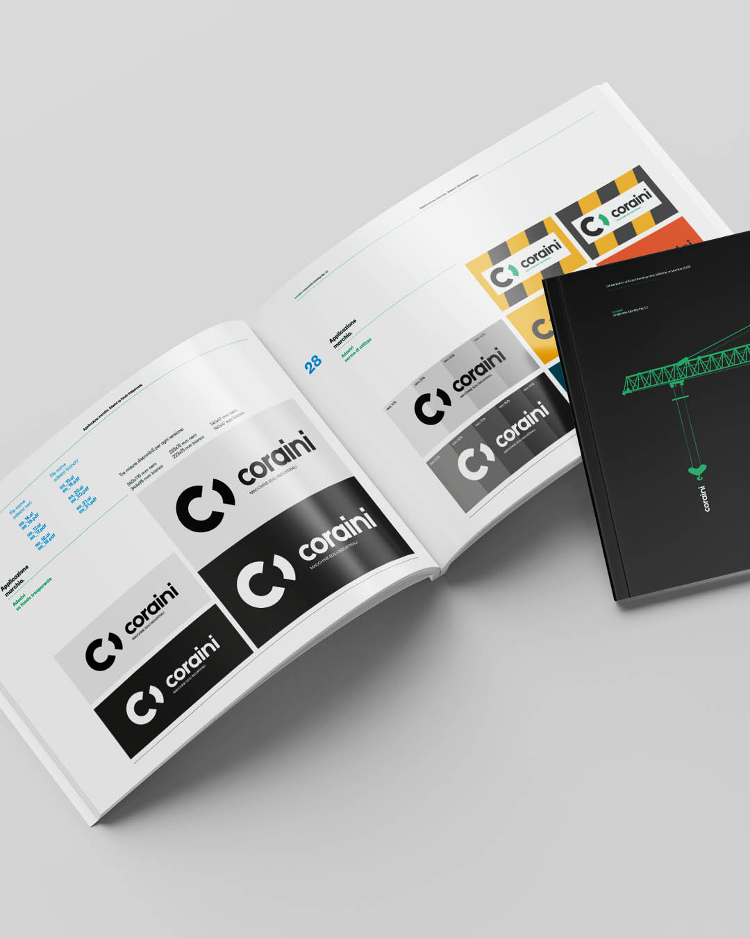 Coraini Srl Manuale identità visiva Coraini Srl