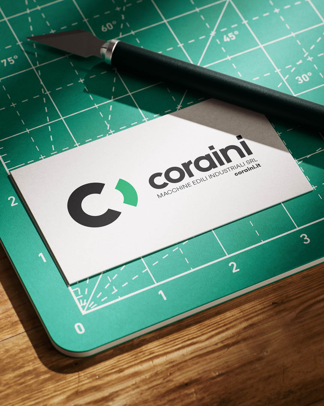 Coraini Srl Grafica per biglietti da visita Coraini Srl