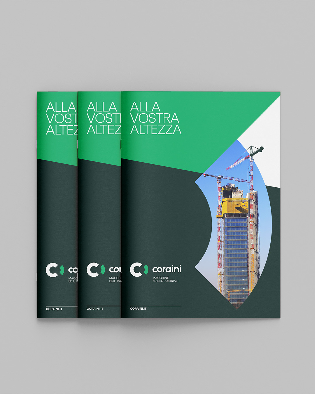Coraini Srl Grafica catalogo Coraini Srl