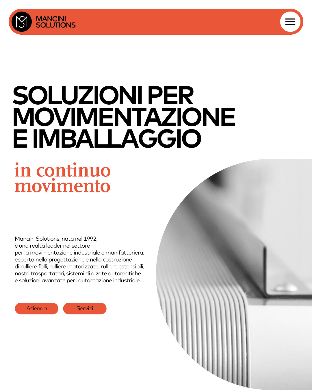Sito web Mancini Solutions