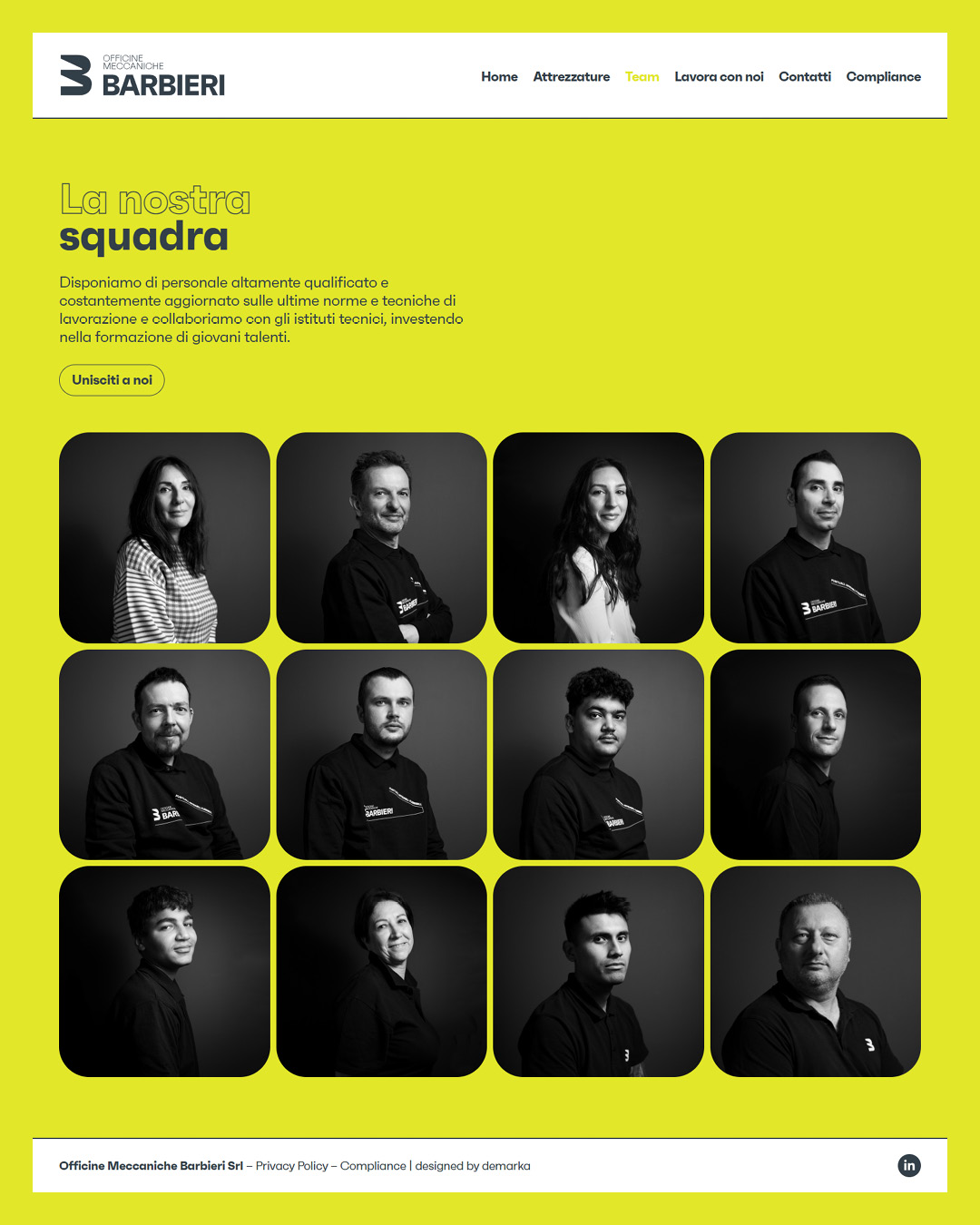 Sito web Officine Meccaniche Barbieri