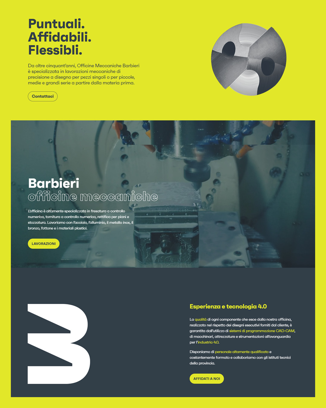 Sito web Officine Meccaniche Barbieri