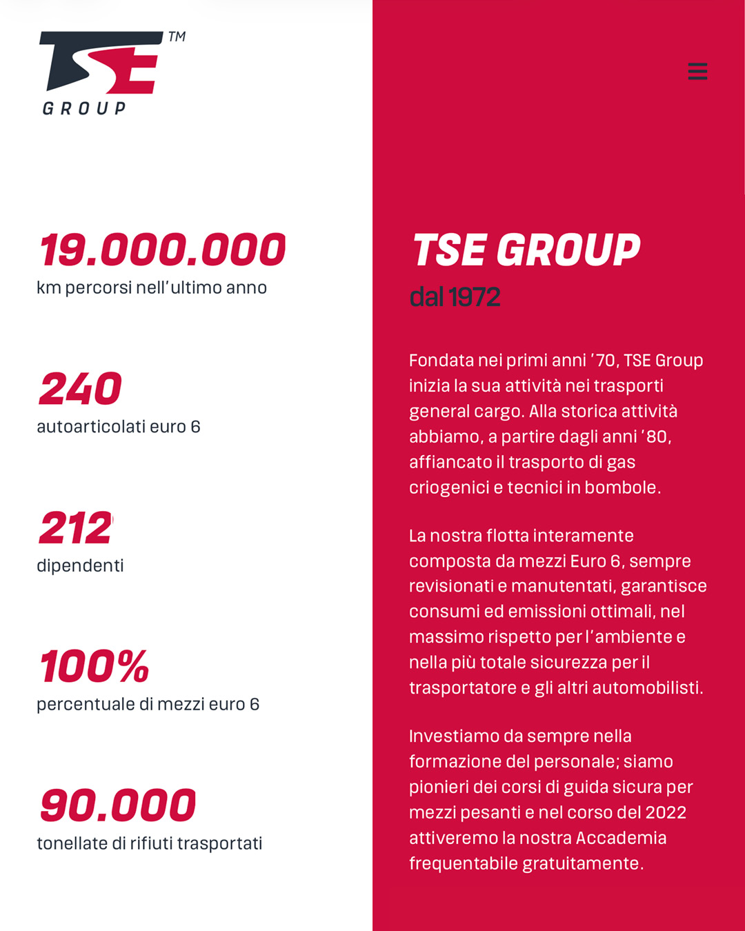 Sito web TSE Group